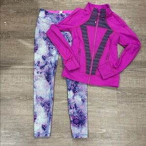 Ivivva by Lululemon Girls’ Define Jacket and Leggings Set